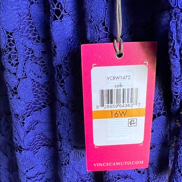 Vince Camuto Royal Blue Lace Dress - Picture 4 of 10